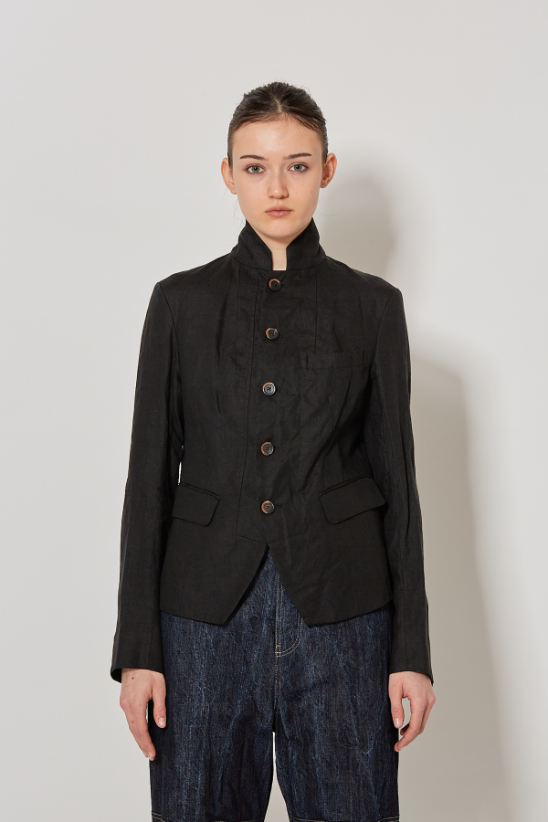 5B Cropped Jacket - Black