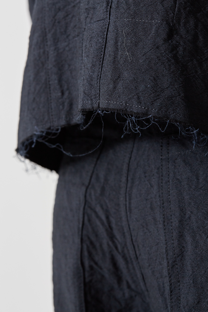 1/2 lined Cutaway Jacket - Navy