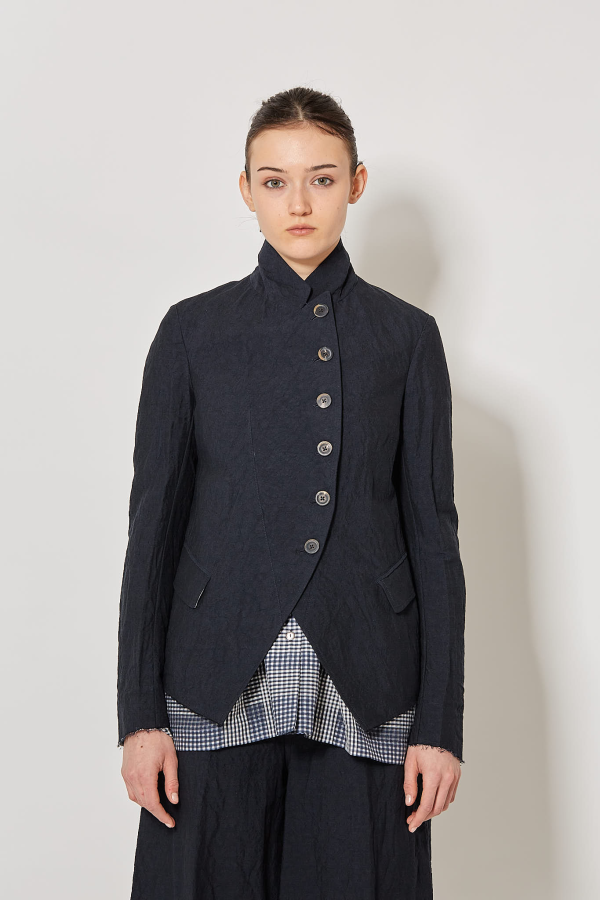 1/2 lined Cutaway Jacket - Navy