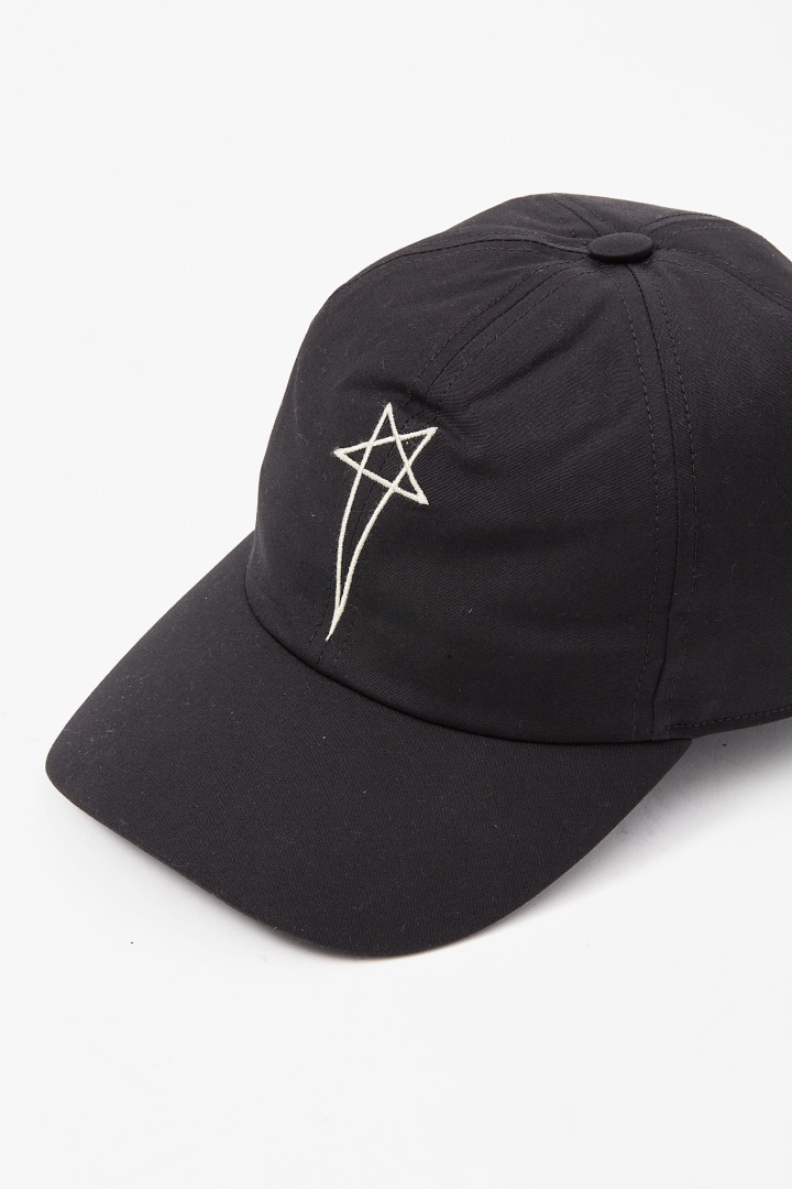 Berretto Con Visiera Ricamato Baseball Cap - Black/Pearl