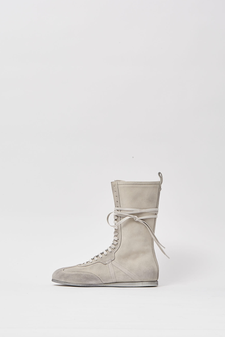 Fides Soft High-Top Boxing Sneakers - Chalk