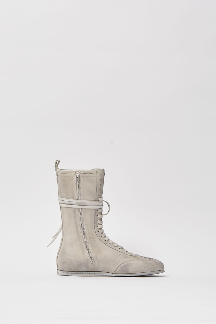 Fides Soft High-Top Boxing Sneakers - Chalk
