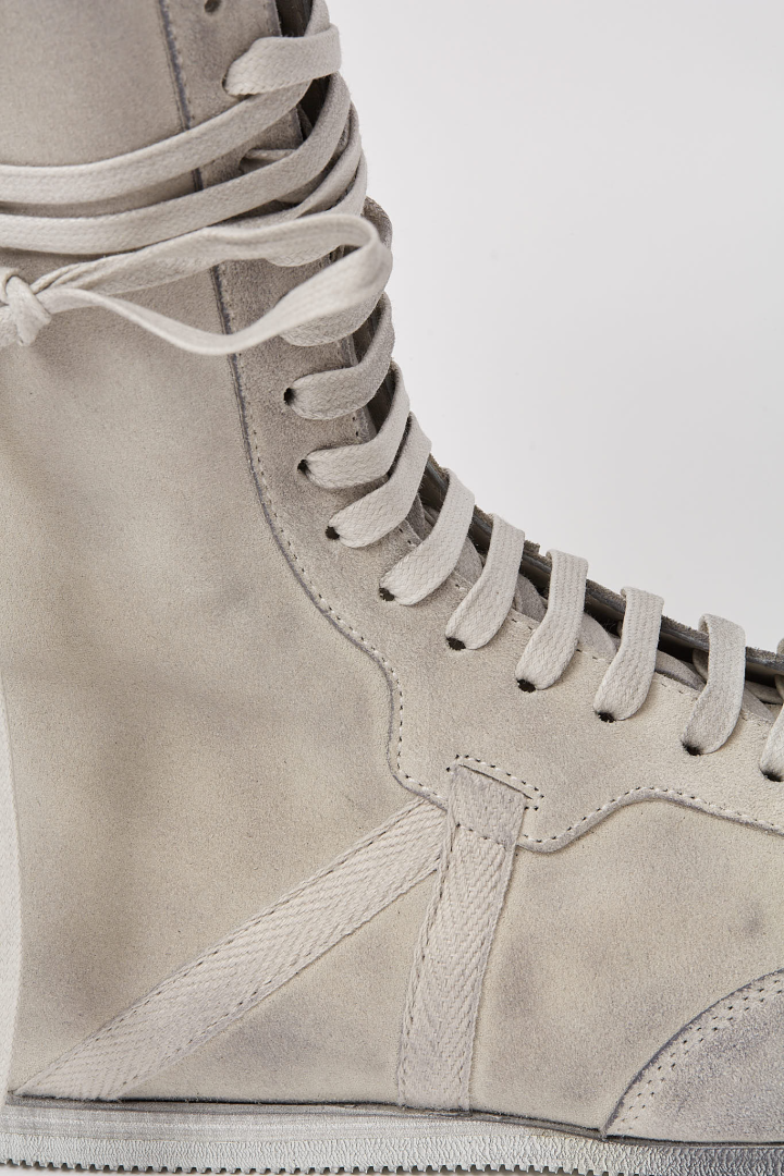 Fides Soft High-Top Boxing Sneakers - Chalk