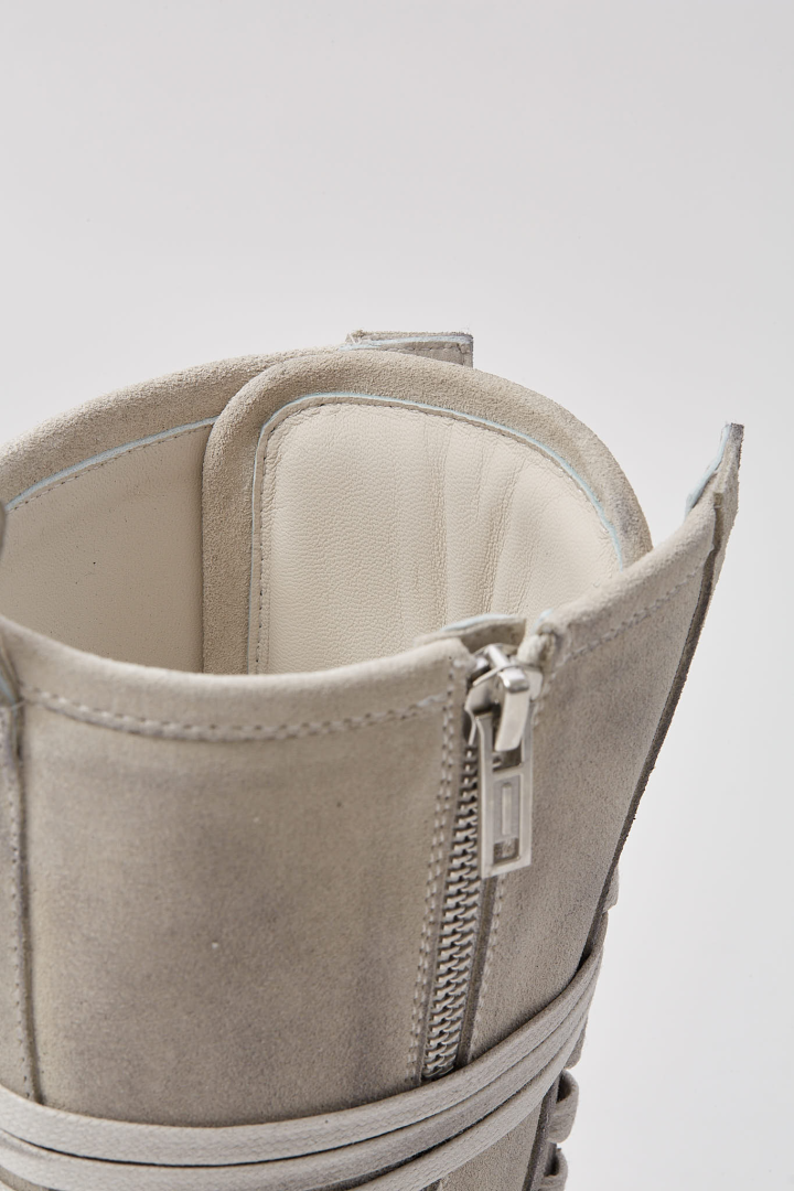 Fides Soft High-Top Boxing Sneakers - Chalk