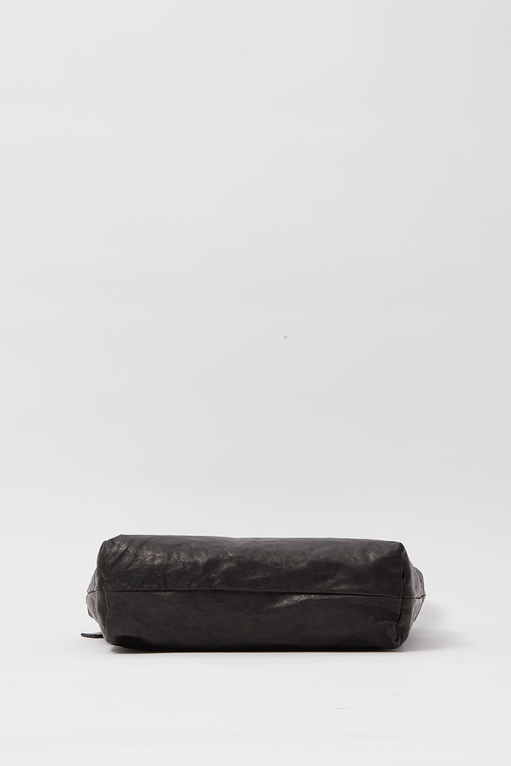 Runda Medium Soft Shoulder Bag - Black