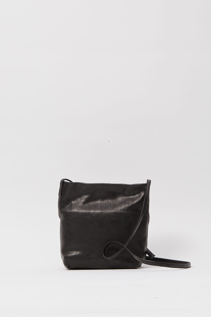 Ger Mini Soft Shoulder Bag - Black