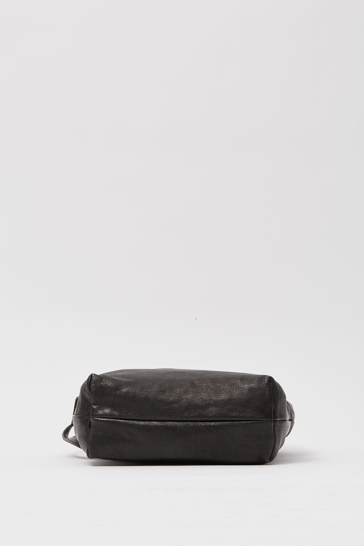 Ger Mini Soft Shoulder Bag - Black