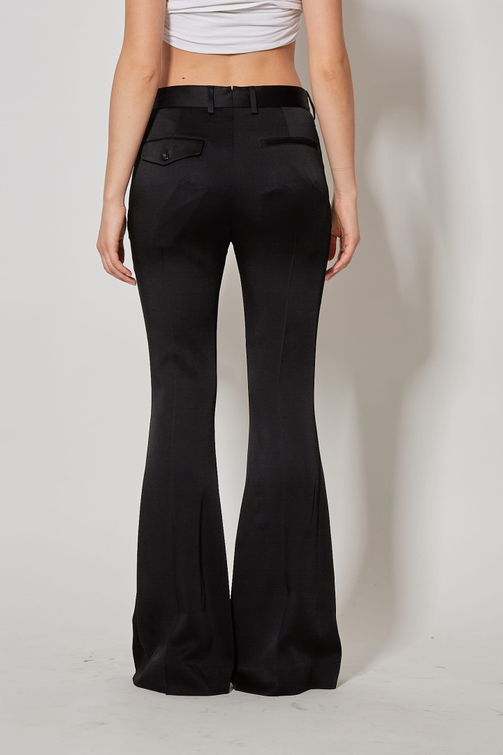 Adri Bootcut Trousers - Black