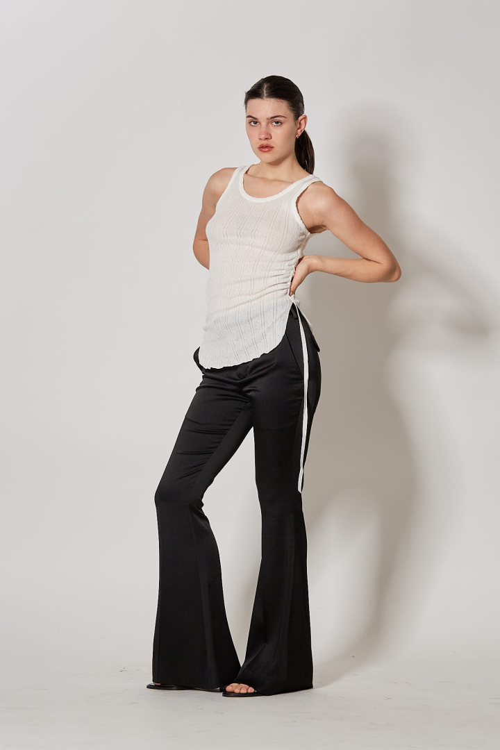 Adri Bootcut Trousers - Black