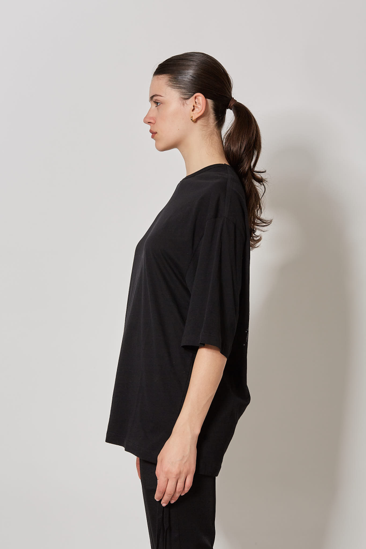 Aga High Comfort T-Shirt - Black