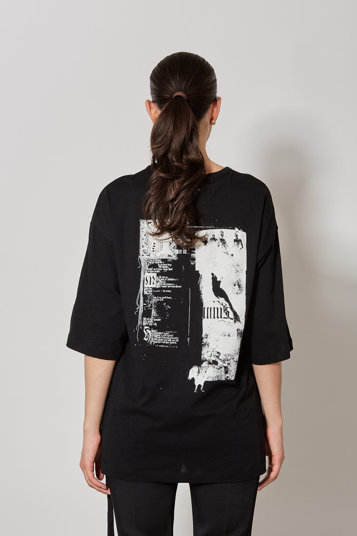 Aga High Comfort T-Shirt - Black