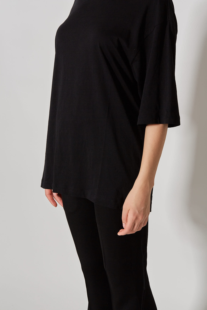 Aga High Comfort T-Shirt - Black