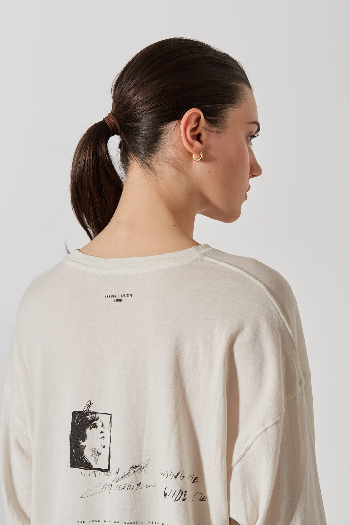 Nikita Relax Fit Long Sleeve Boxy Tee - Ivory