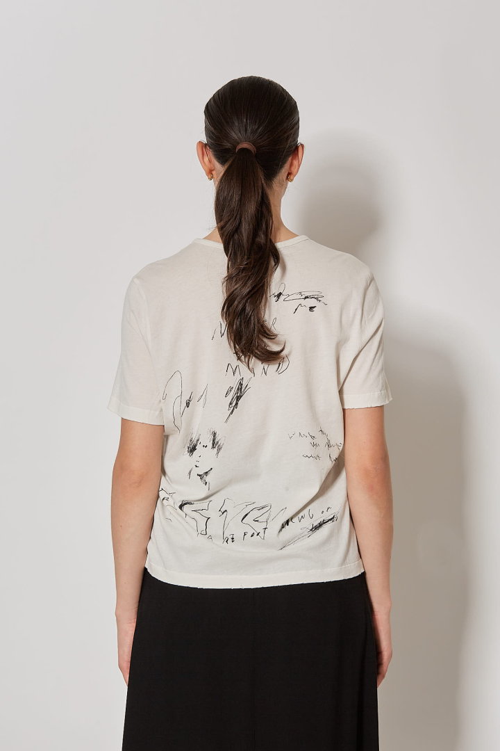Fanie Standard T-Shirt - Ivory