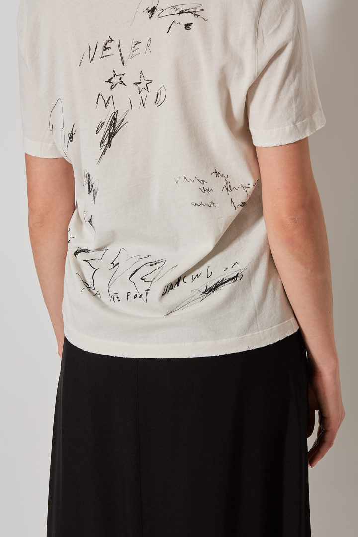 Fanie Standard T-Shirt - Ivory