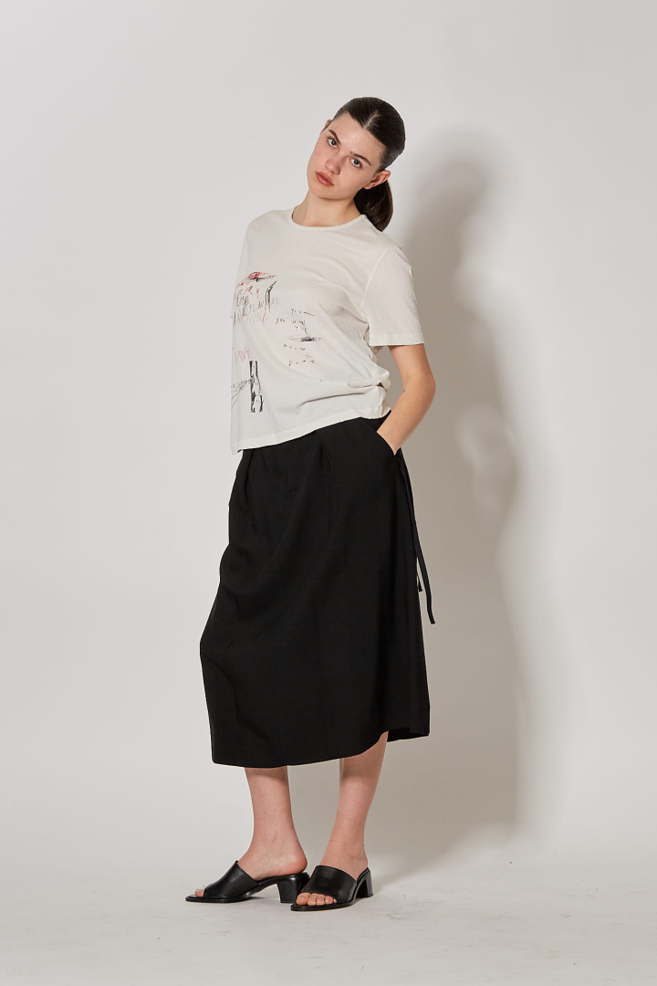 Fanie Standard T-Shirt - Ivory