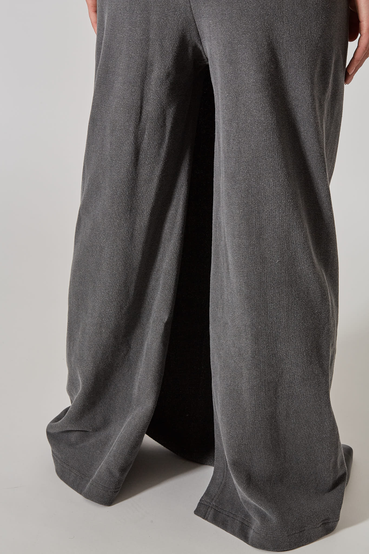 Tracksuit Skirt Pants - Grey