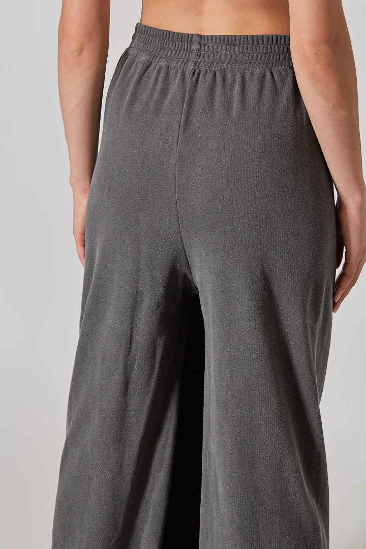 Tracksuit Skirt Pants - Grey