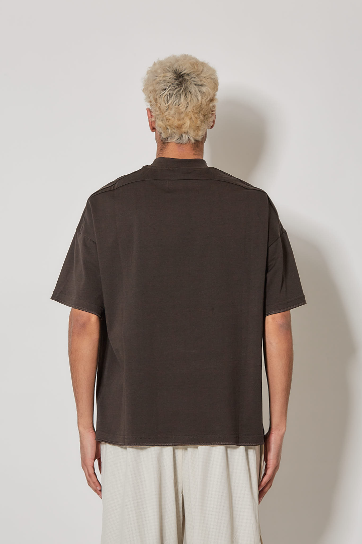 Midd Collar Withdraw Hem - Deep Umber