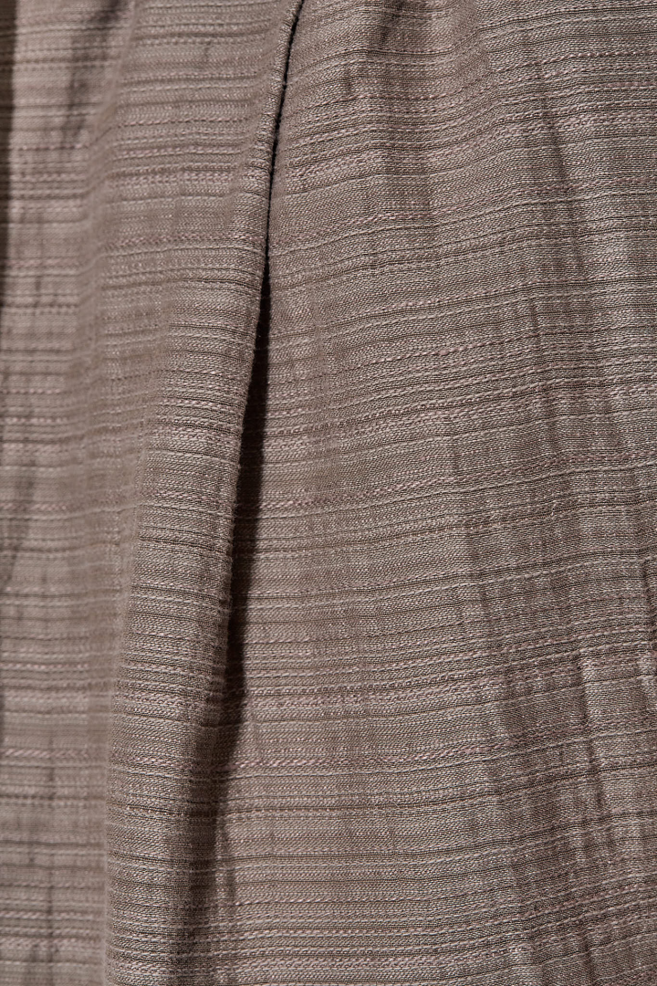 Unisex Woven Layered Easy Pants - Light Gray