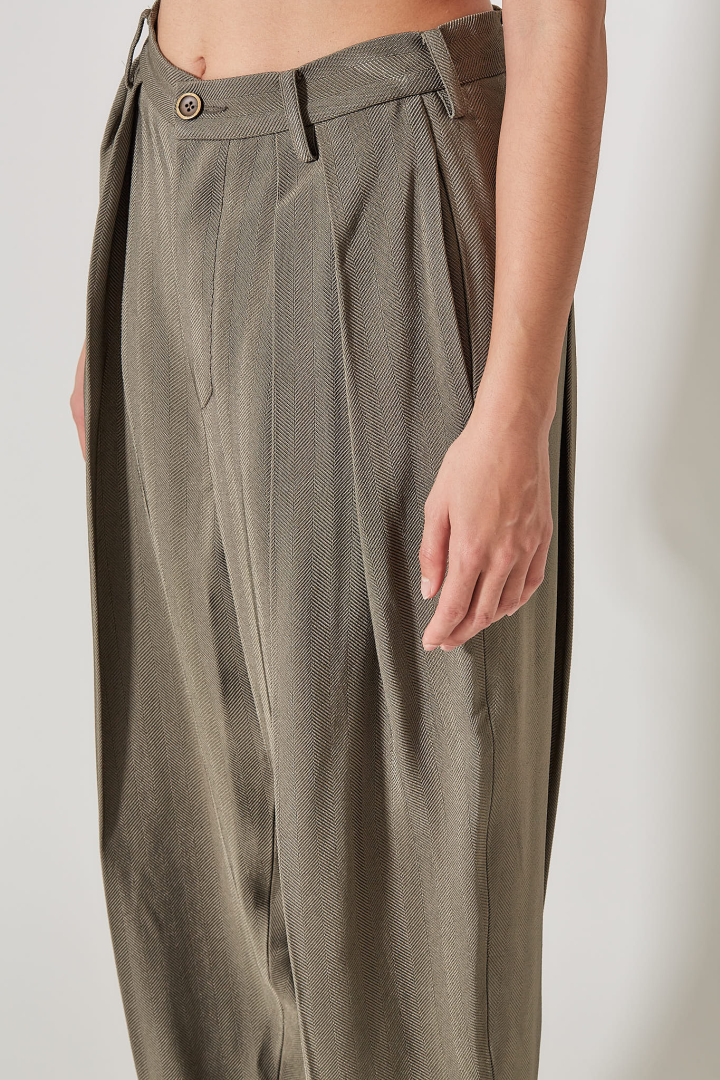 Pirde Pants - Grey/Green