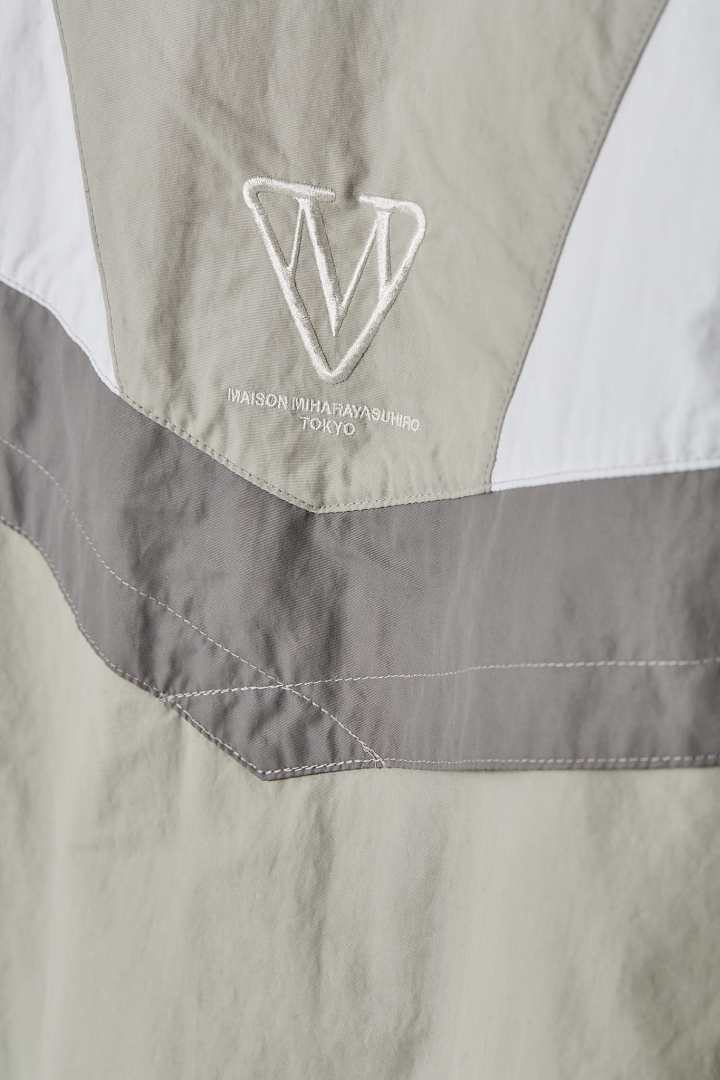 Track Jacket Combined Parka - Gray