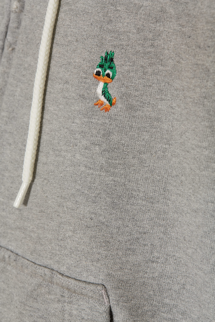 Track Jacket Combined Parka - Gray