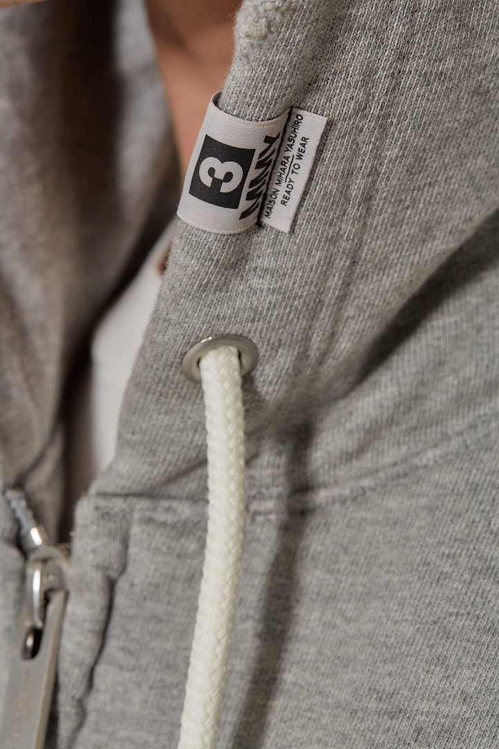 Track Jacket Combined Parka - Gray