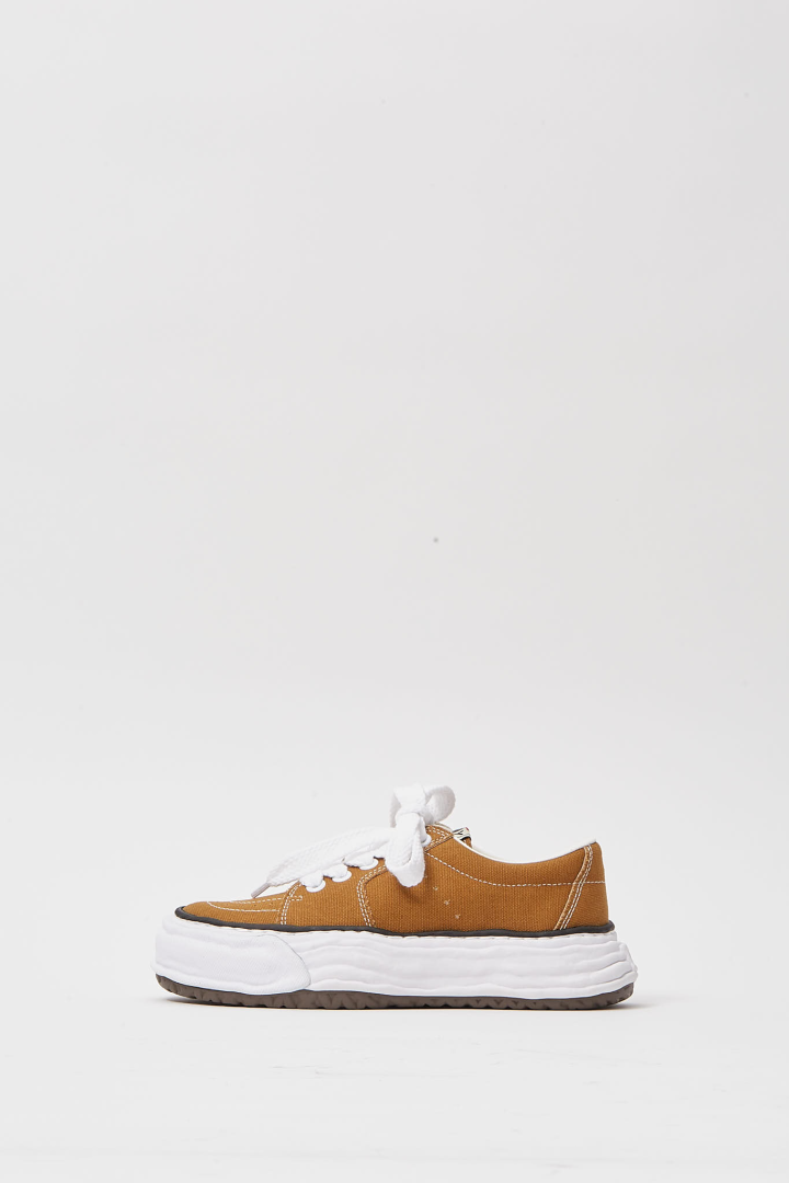 ERIC / original sole canvas Low -Top Sneaker - Brown