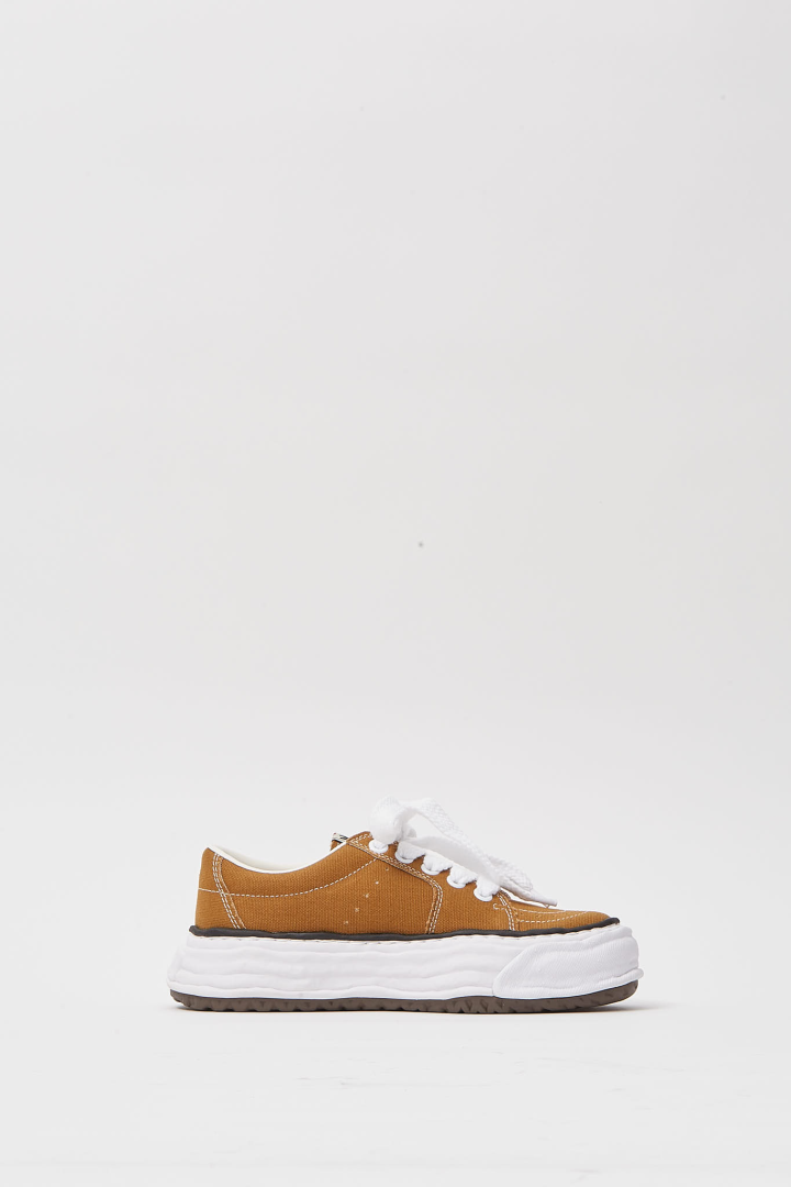 ERIC / original sole canvas Low -Top Sneaker - Brown