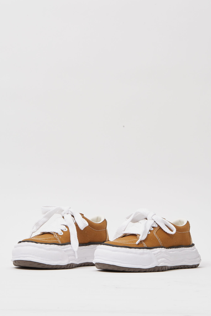 ERIC / original sole canvas Low -Top Sneaker - Brown