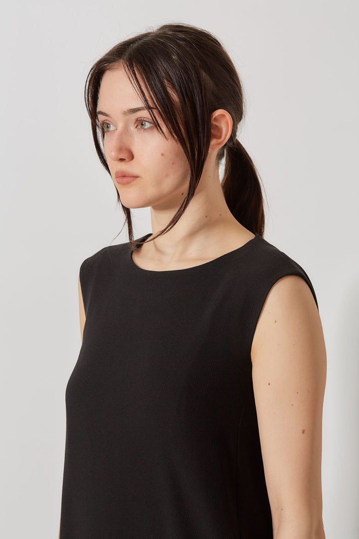 Sleeveless Dress - Black