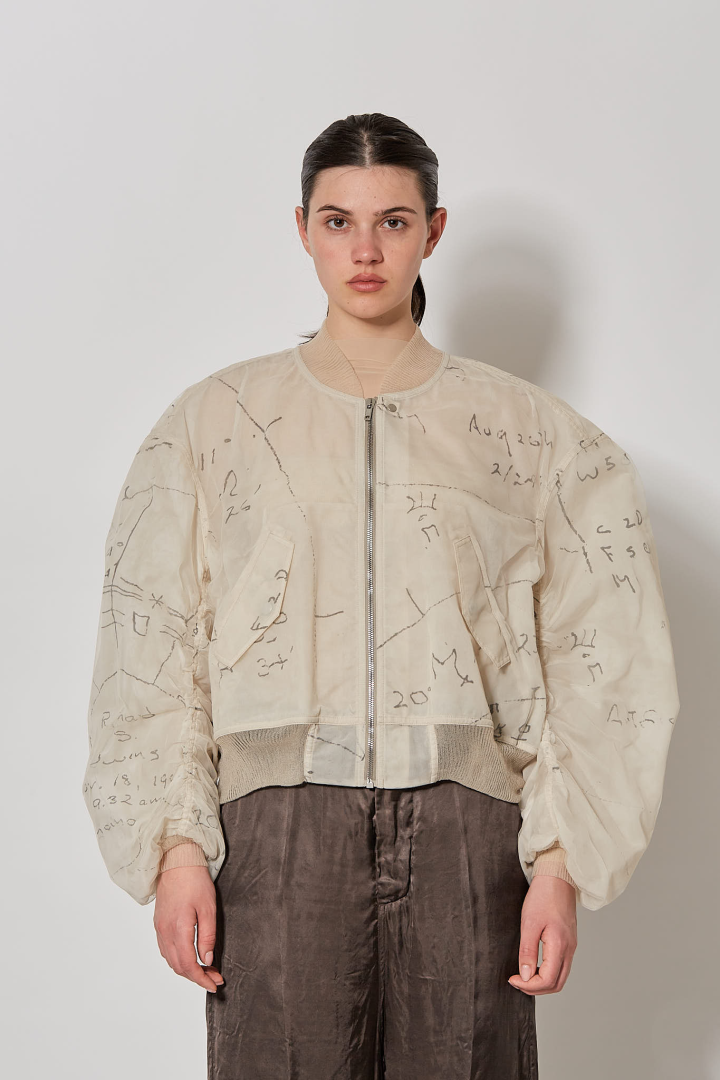 Bomber Secchia Flight - Sand/Milk/Black