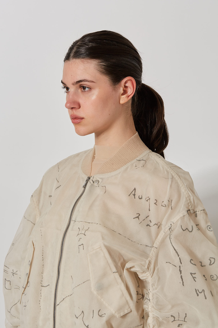 Bomber Secchia Flight - Sand/Milk/Black