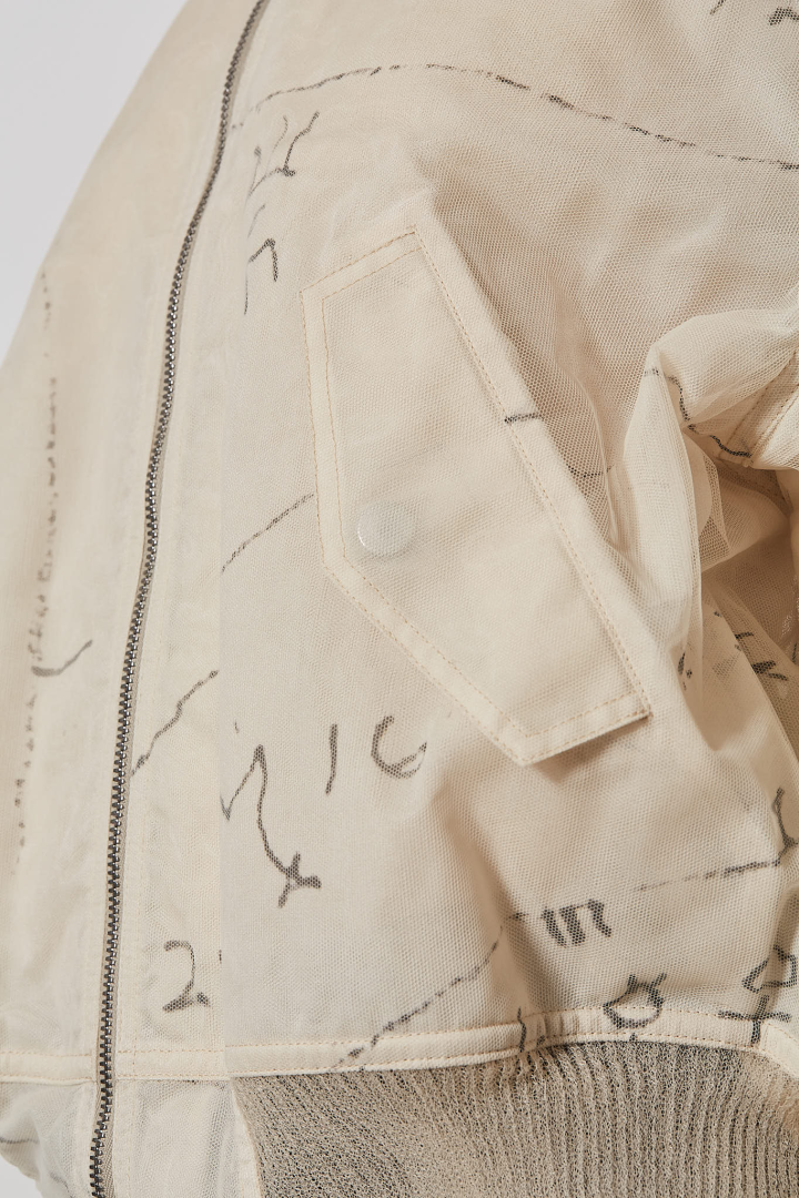 Bomber Secchia Flight - Sand/Milk/Black