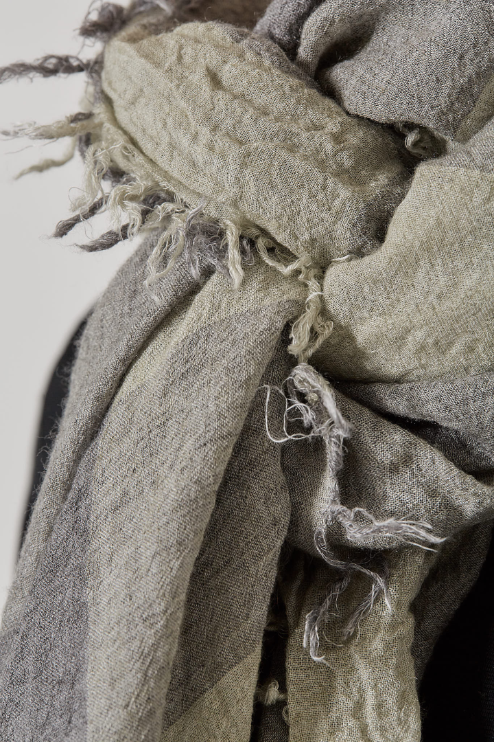 Checker Scarf -Sage Check