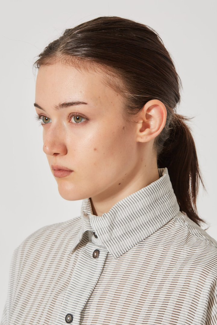 Sack Oversize Shirt - White Ray