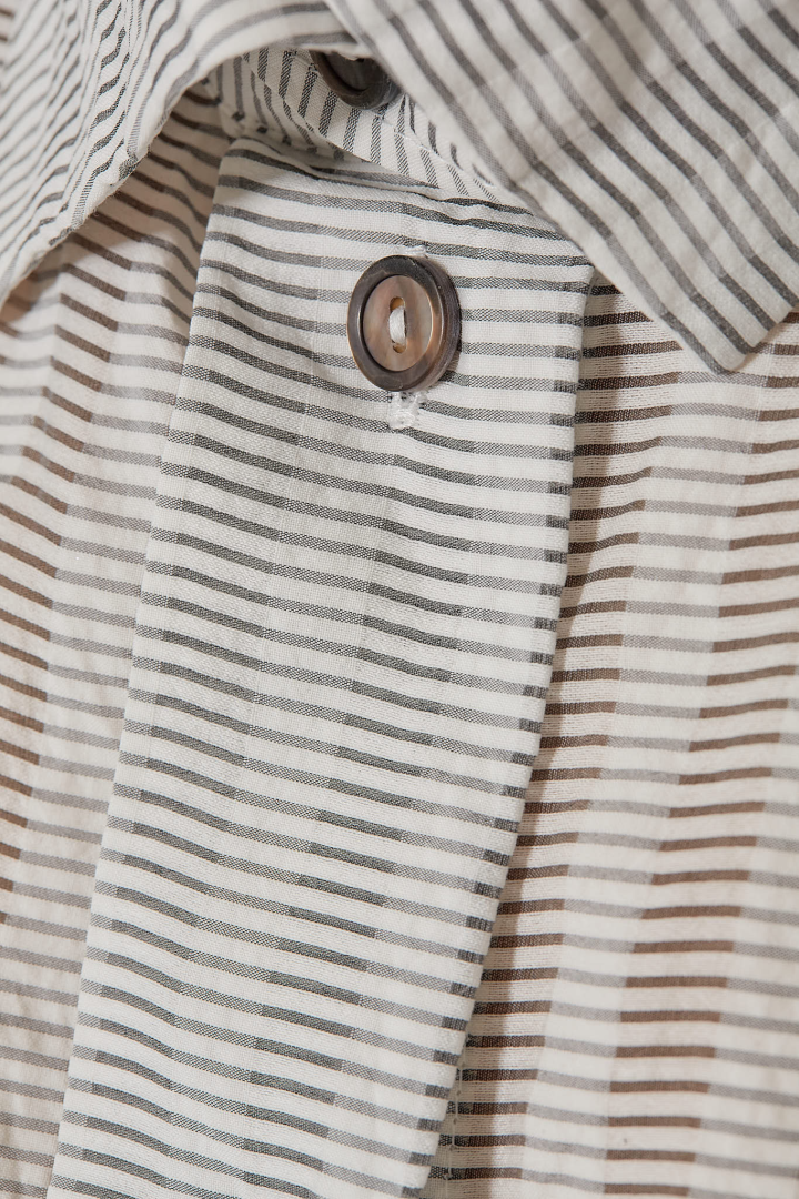 Sack Oversize Shirt - White Ray