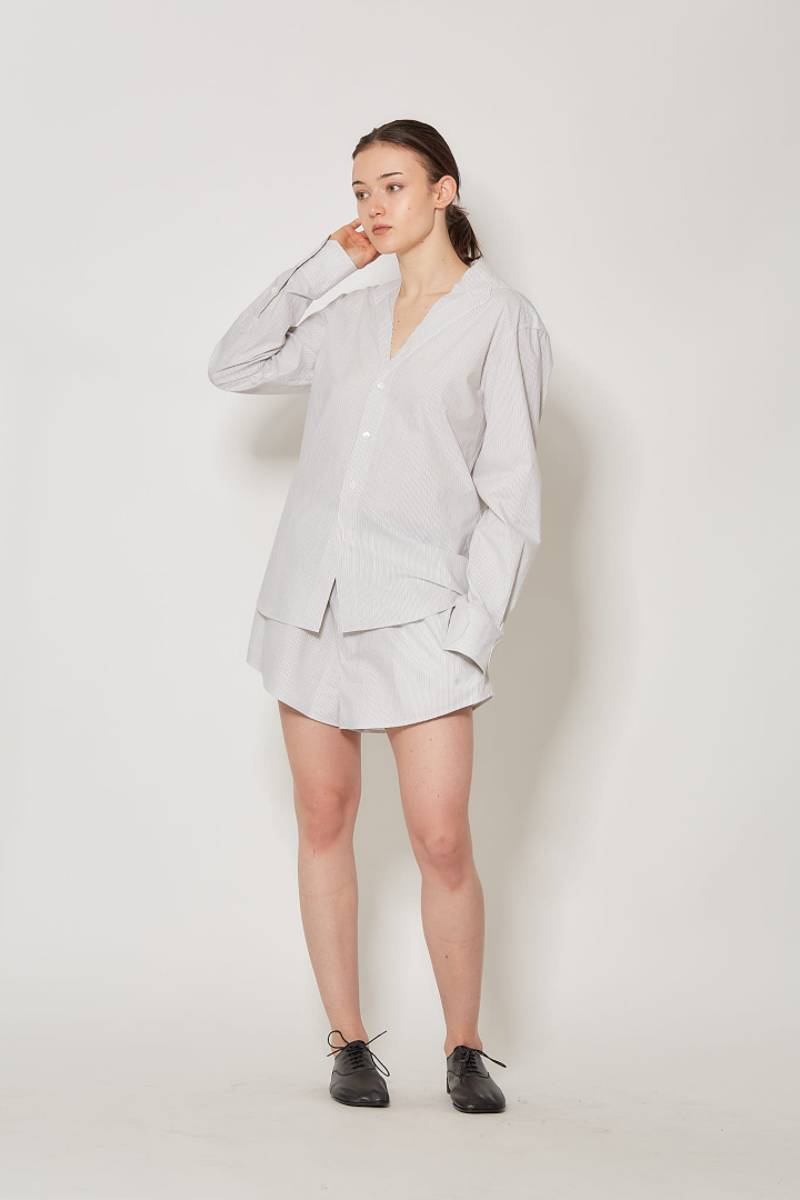 Shorts - Off White/Grey