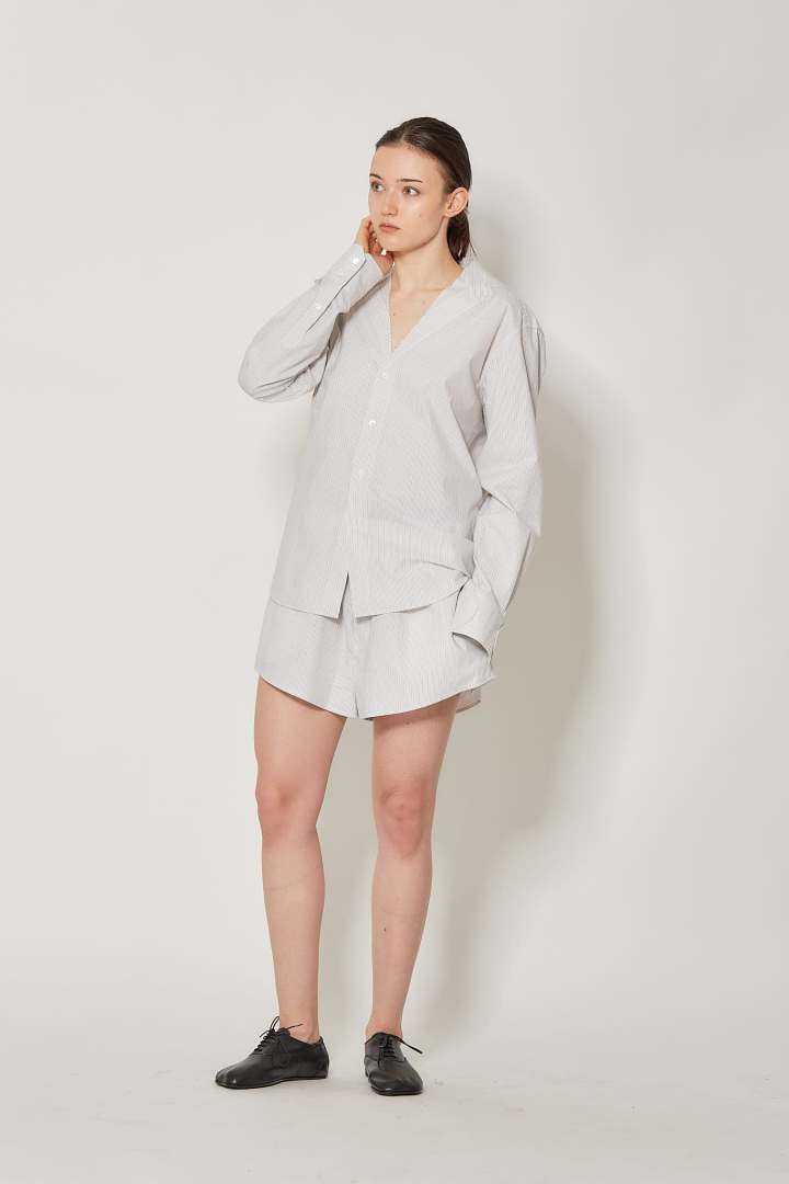 Shorts - Off White/Grey