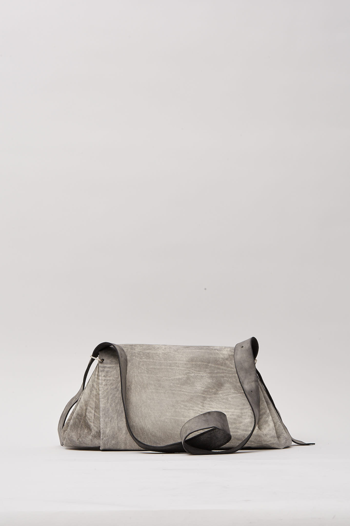 Small Expandable Accordion Bag - Carbon