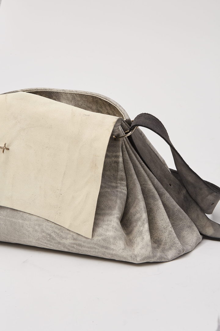 Small Expandable Accordion Bag - Carbon