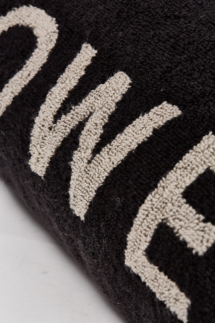 Towel Beach Towel - Black/Pearl