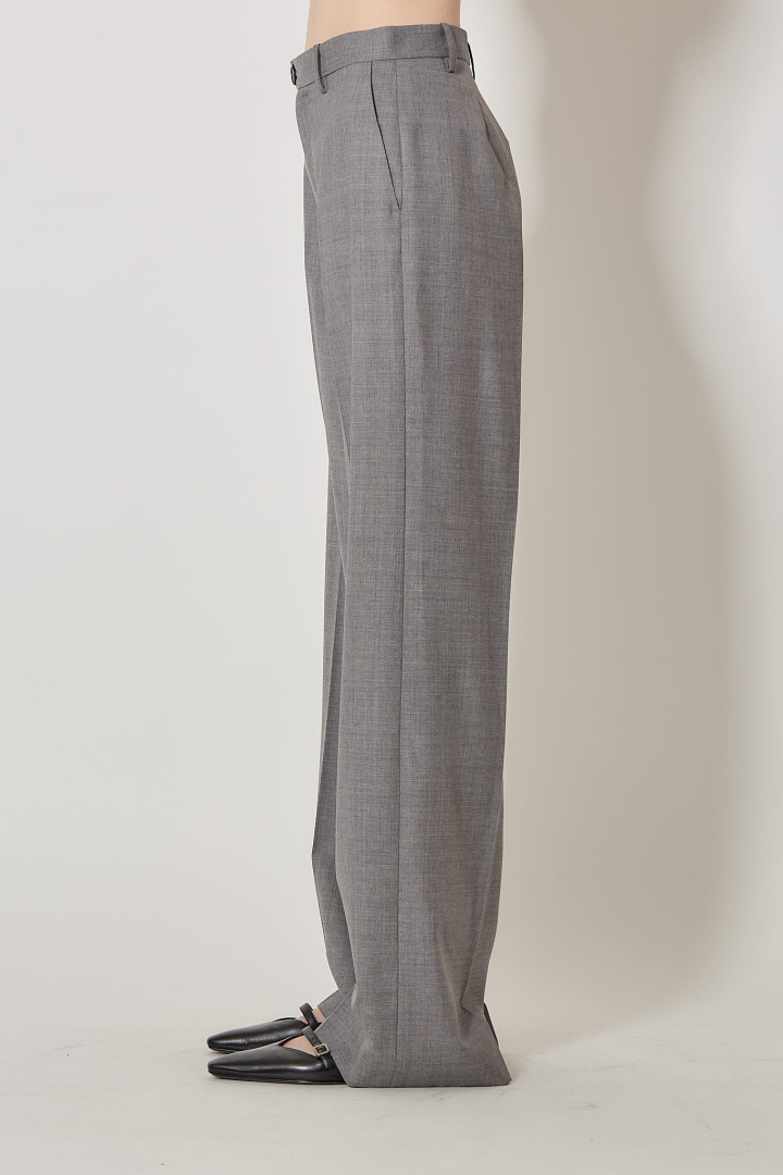 Classic Wool Pants - Anthracite