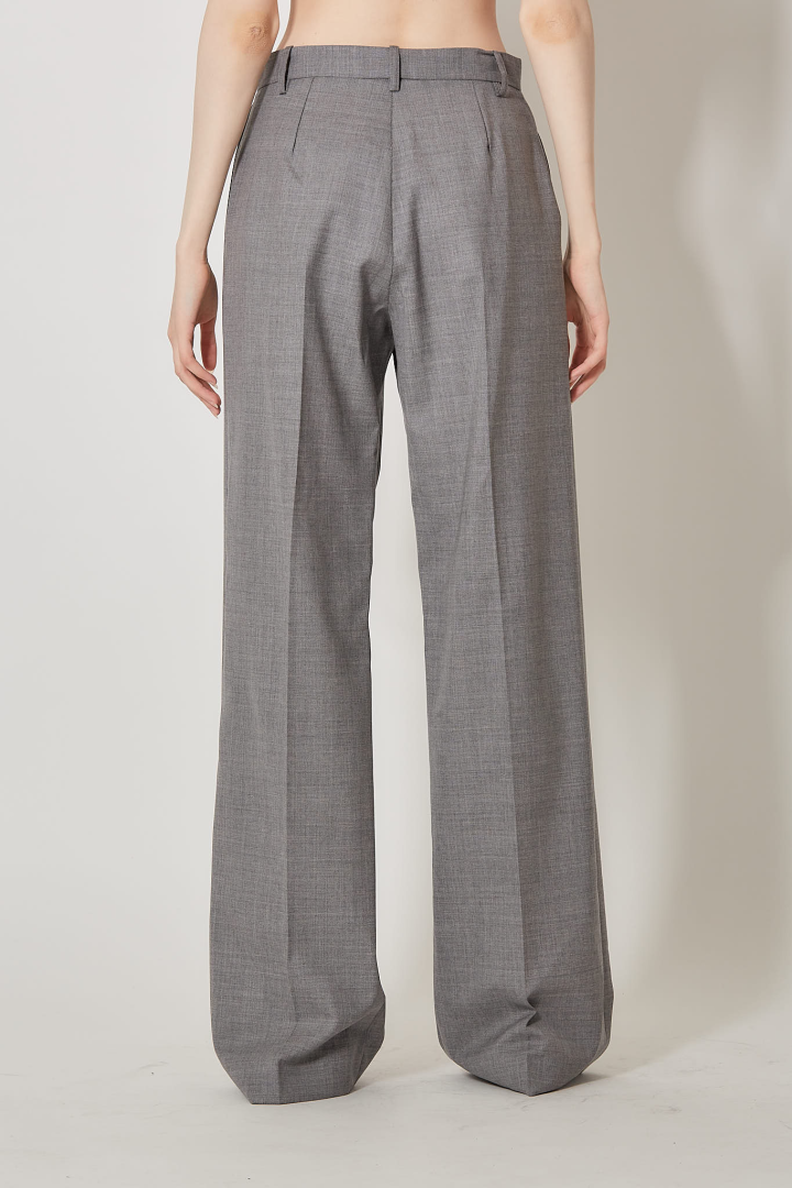 Classic Wool Pants - Anthracite