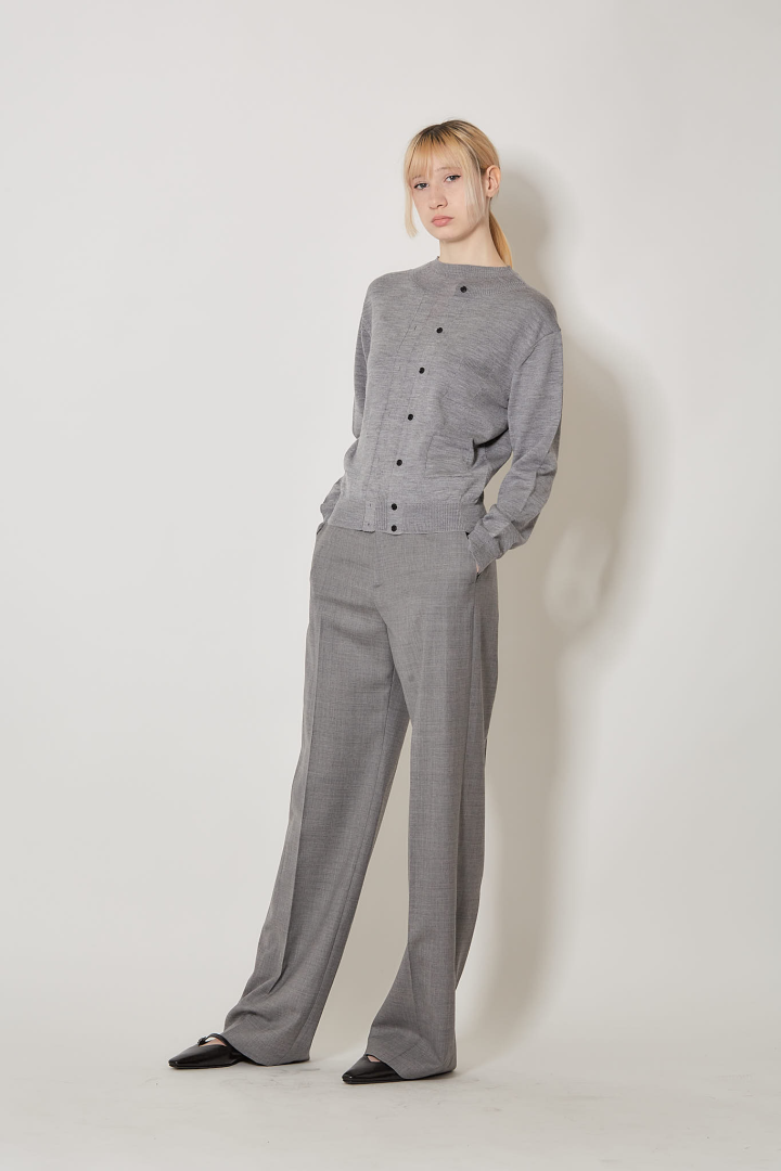 Classic Wool Pants - Anthracite