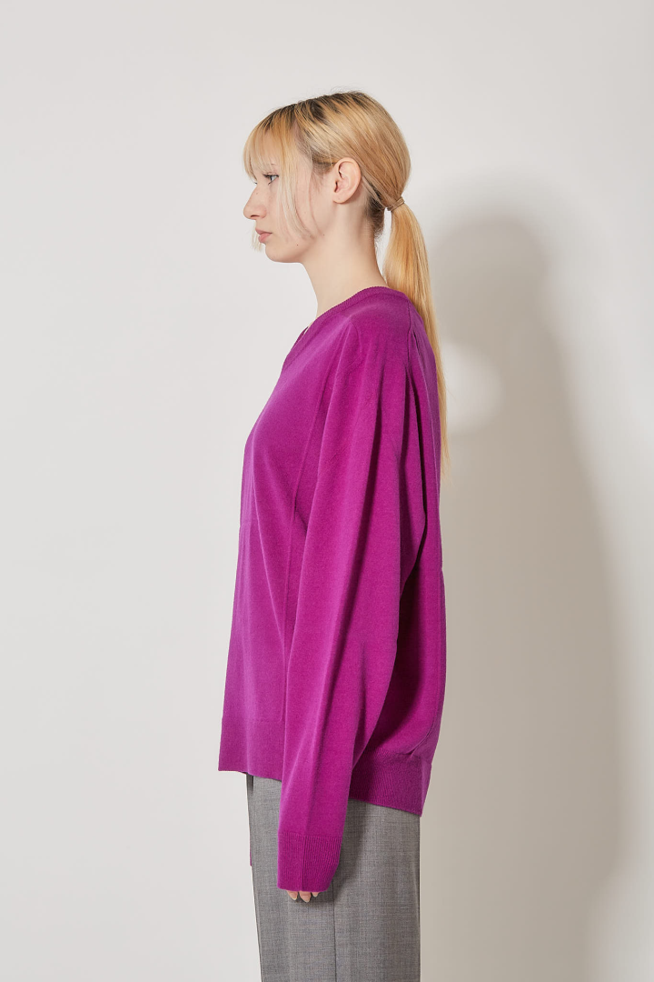 Col V Col Rond - Violet