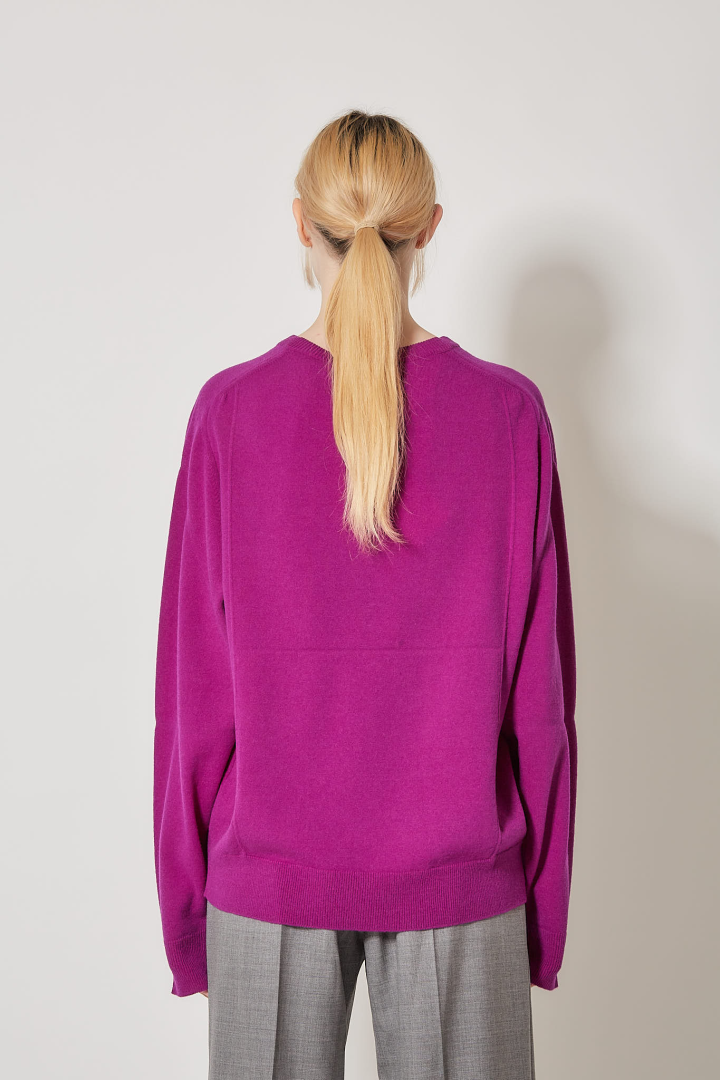 Col V Col Rond - Violet