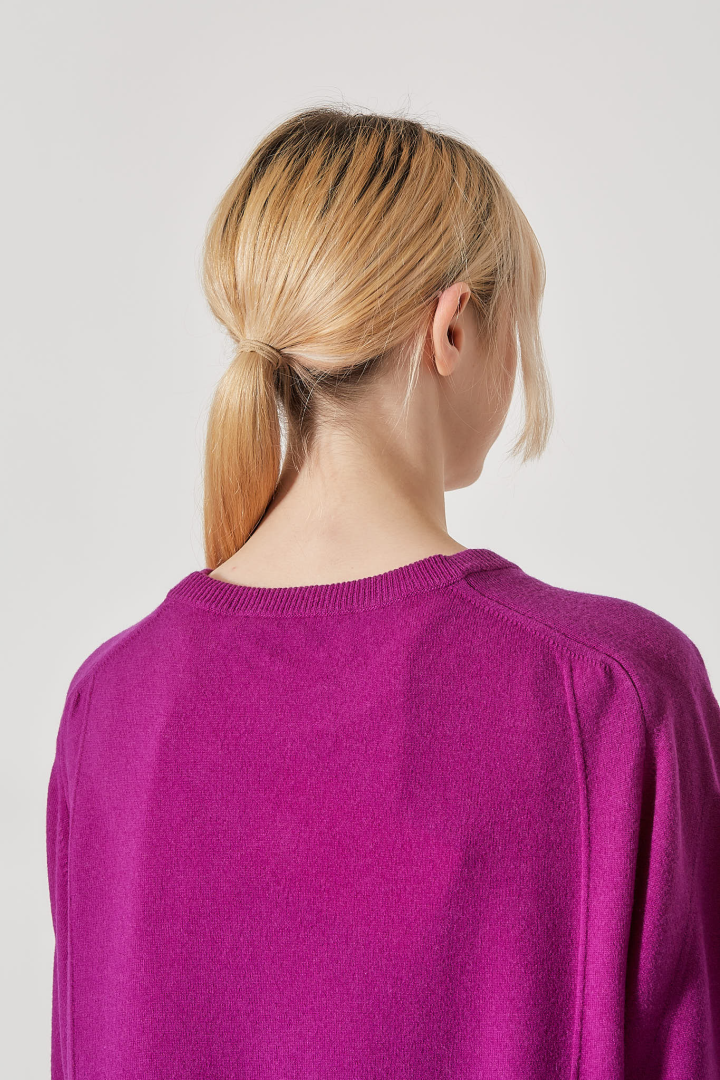 Col V Col Rond - Violet