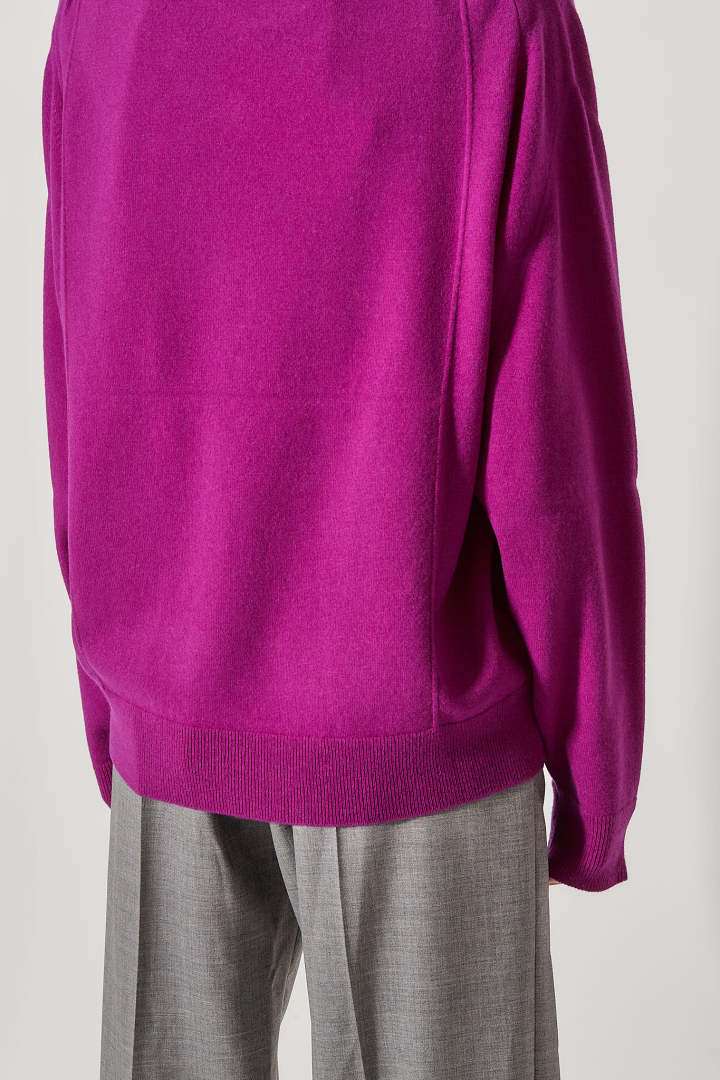Col V Col Rond - Violet